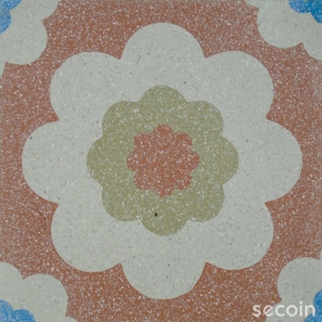 Encaustic terrazzo TE4-657